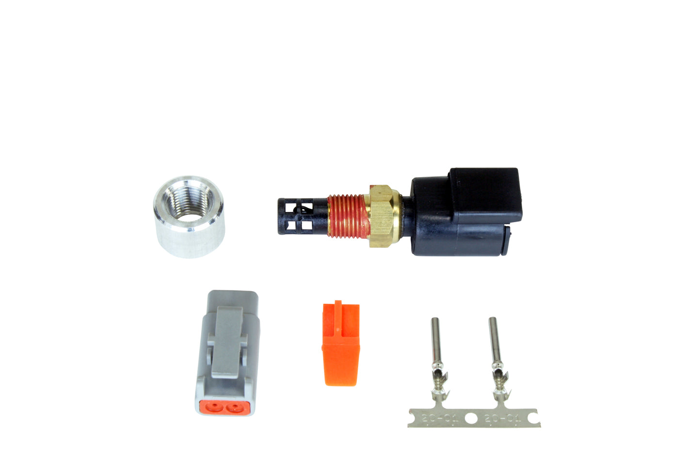 -20C to 150C / -4F to 302F - 1/8 in. NPT Aluminum Bung, Connector, and Pins