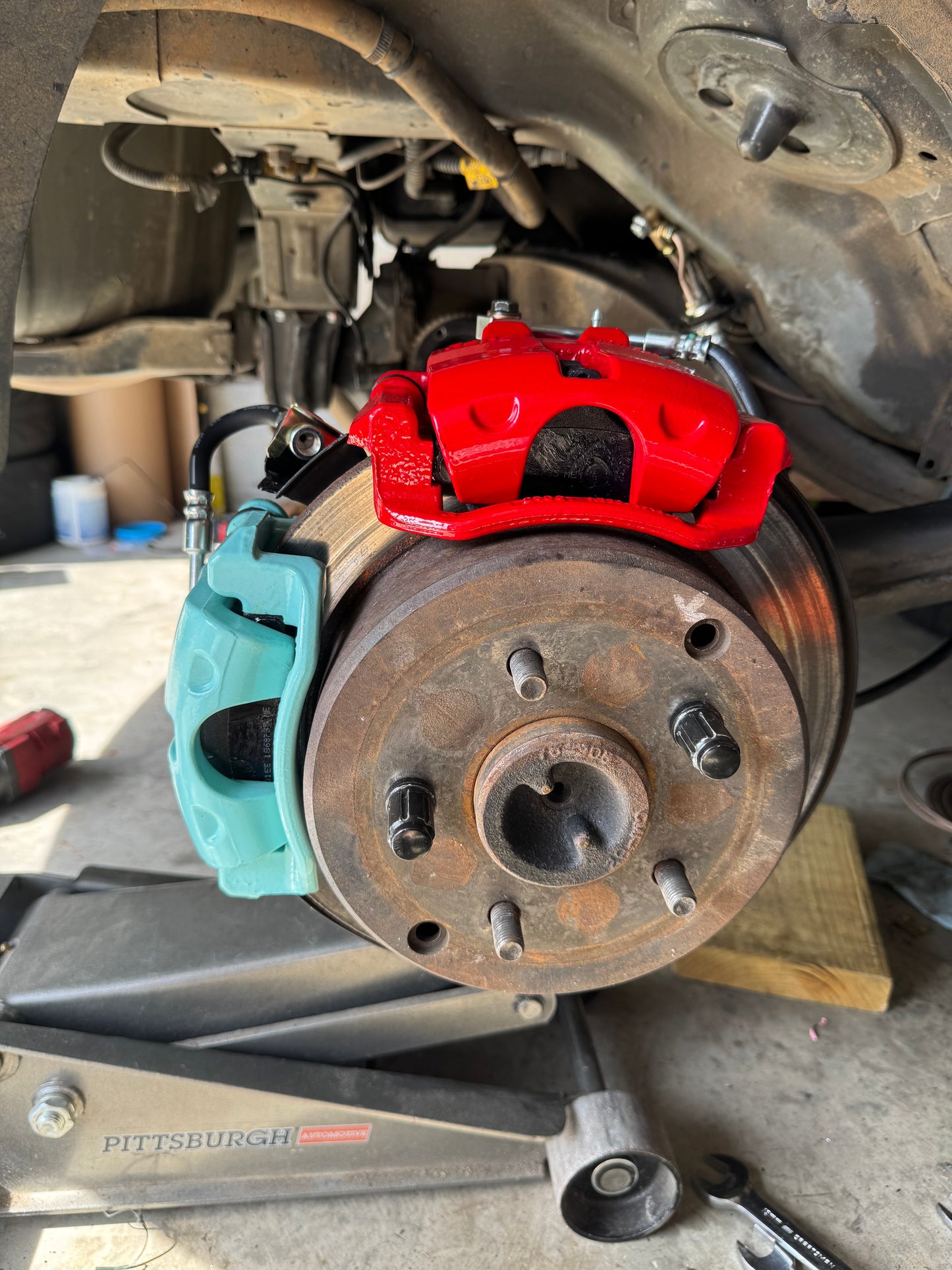 2004 - 2006 Pontiac GTO Dual Rear Caliper Bracket