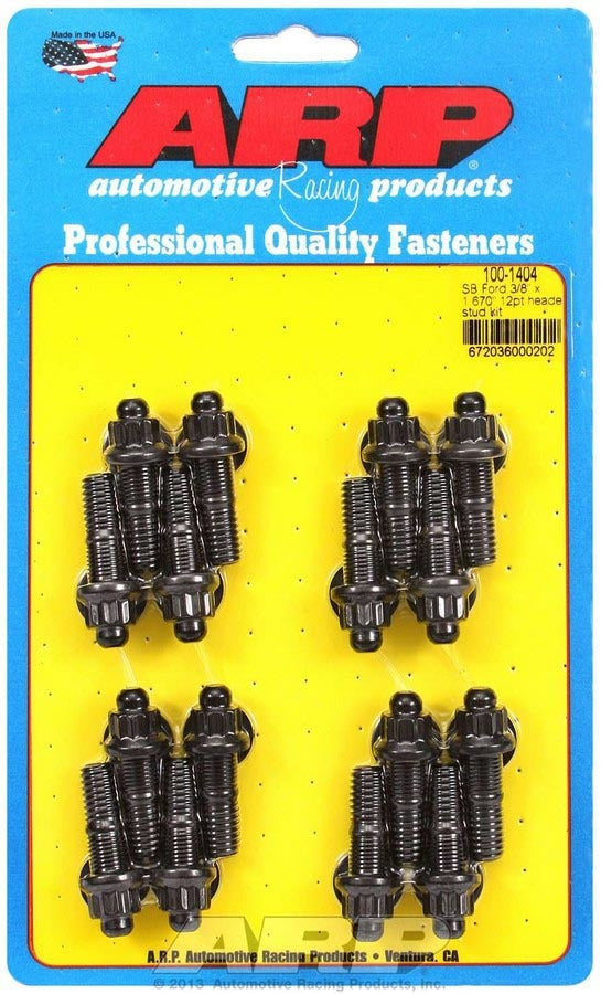 Header Stud Kit - 12pt. 3/8 x 1.670 OAL (16)