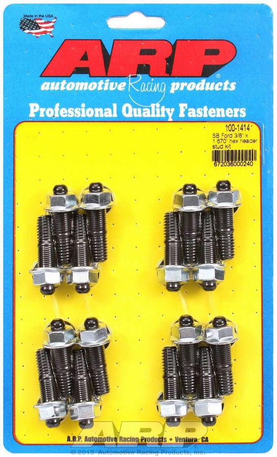 Header Stud Kit - 6pt. 3/8 x 1.670 OAL (16)