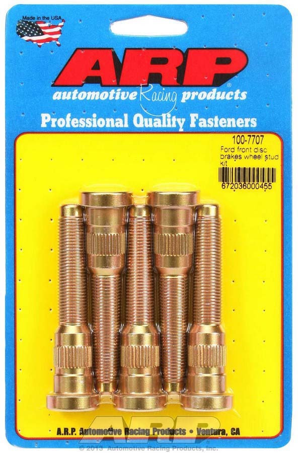 Wheel Stud Kit - 1/2-20 3.050/.618 Knurl (5)