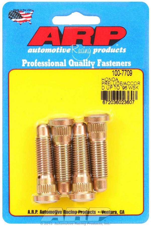 Wheel Stud Kit - M12x1.5 1.850/.485 Knurl