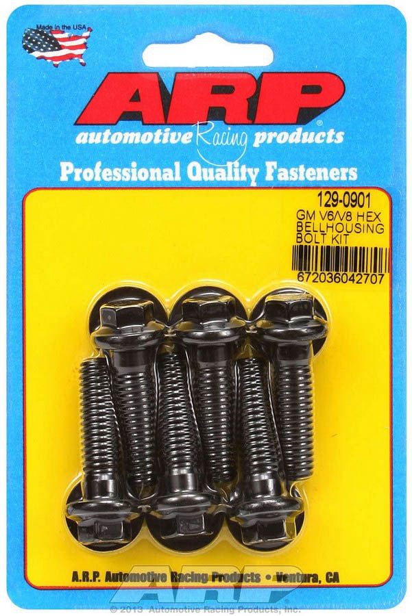 Bellhousing Bolt Kit - 6pt. GM V6/V8