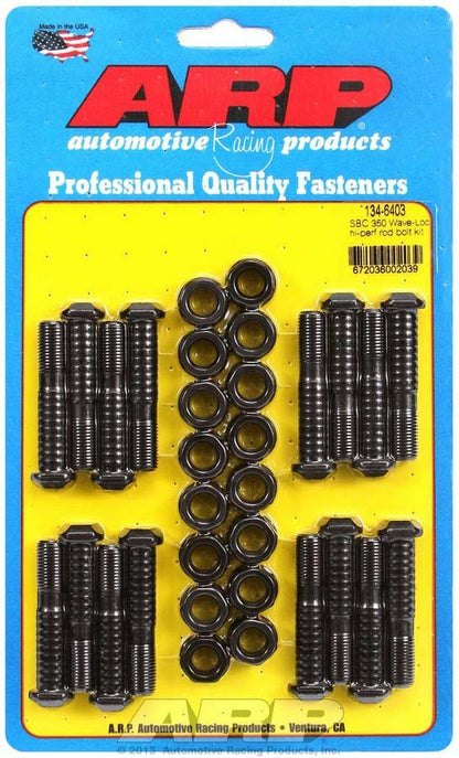 SBC Rod Bolt Kit - Fits 305/307/350 L/J Engines