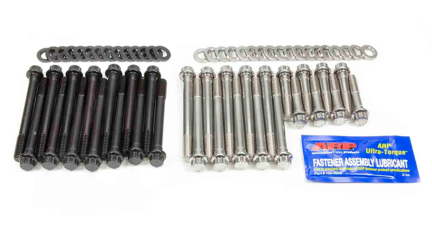 BBC Head Bolt Kit 12pt w/S.S.Outer Bolts