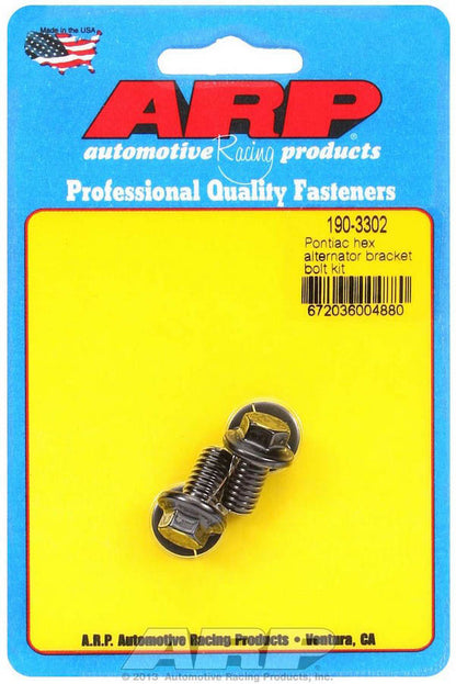 Pontiac 6pt Alternator Bracket Bolt Kit