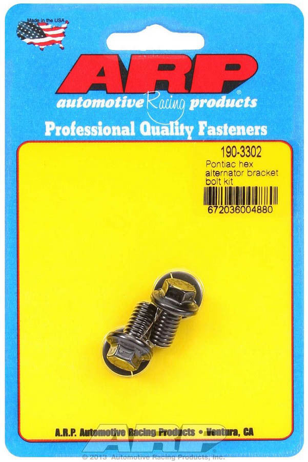 Pontiac 6pt Alternator Bracket Bolt Kit