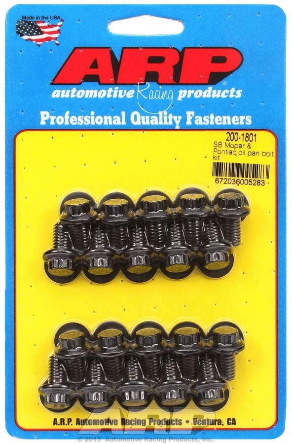 SBM Oil Pan Bolt Kit - 12pt.