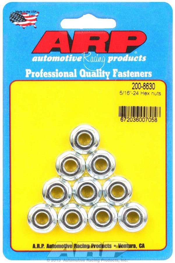 Hex Nuts - 5/16-24 (10)