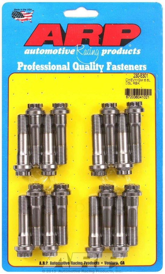 GM Rod Bolt Kit - Fits 6.6L Duramax