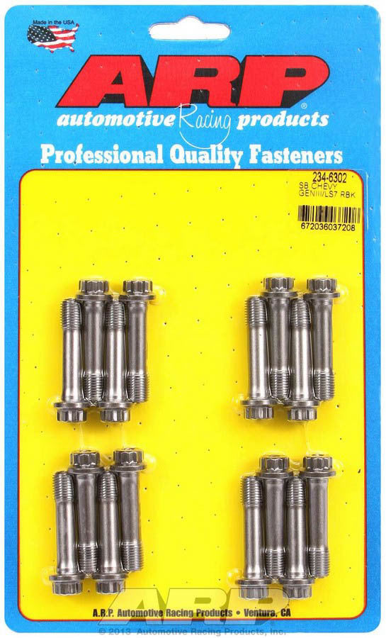 SBC Rod Bolt Kit - Fits GM LS7 2000 Series