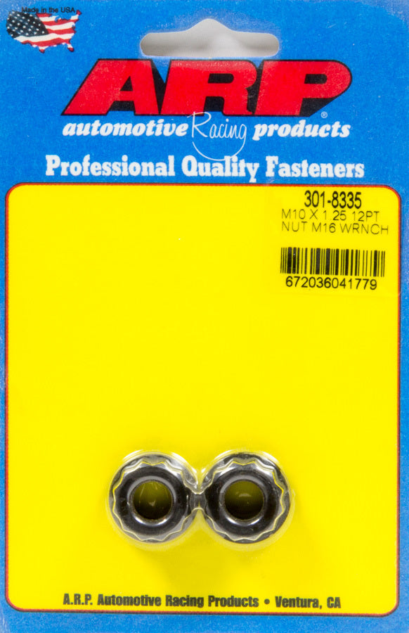 10mm x 1.25 12pt Nuts (2pk)