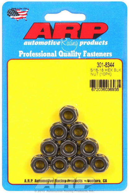 Hex Nut Kit w/Flange 5/16-18 (10pk)