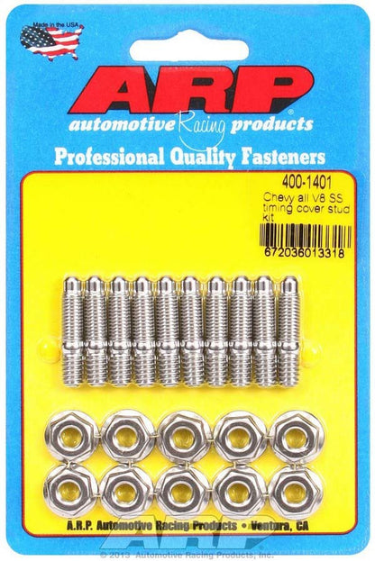 S/S Timing Cover Stud Kit