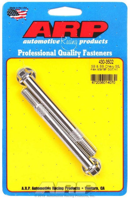 S/S Starter Bolt Kit 6pt.