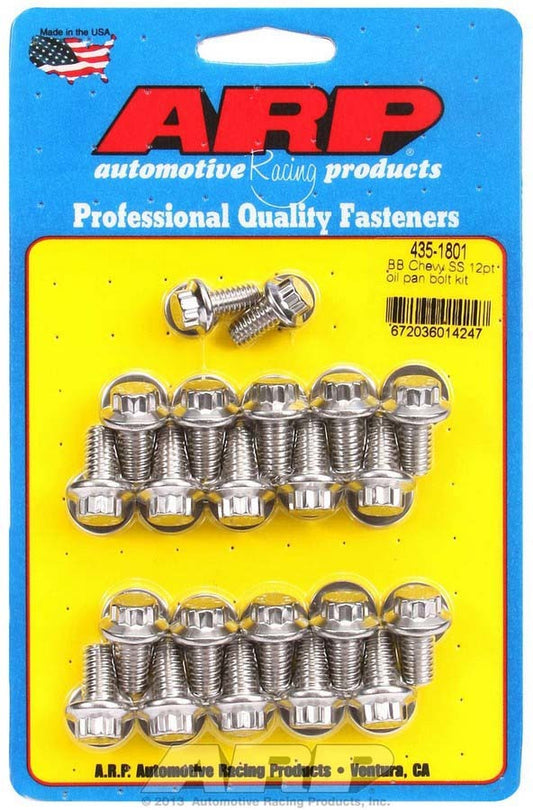 BBC S/S Oil Pan Bolt Kit 12pt.