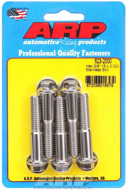 S/S Bolt Kit - 6pt. (5) 3/8-16 x 2.000