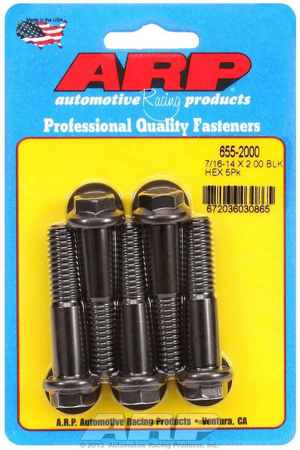 Bolt Kit - 6pt. (5) 7/16-14 x 2.000