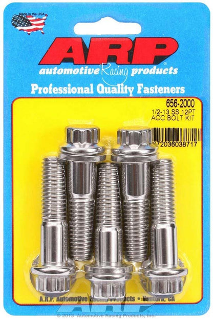 S/S Bolt Kit - 12pt. (5) 1/2-13 x 2.000