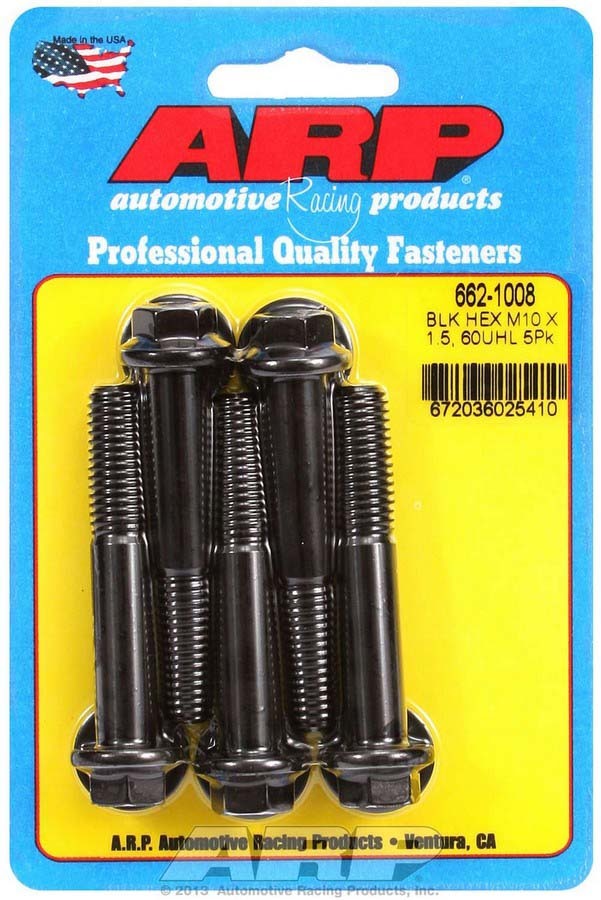 Bolt Kit - 6pt. (5) 10mm x 1.5 x 60mm