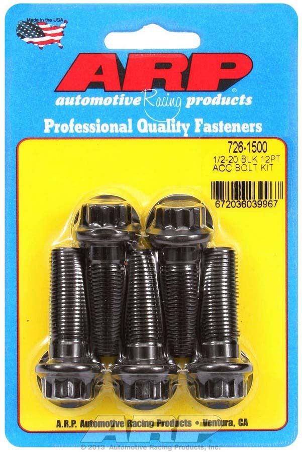 Bolt Kit - 12pt. (5pk) 1/2-20 x 1.500