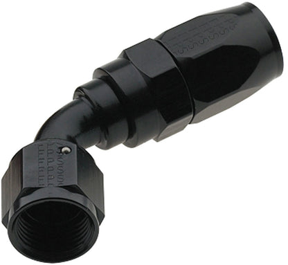 Hose Fitting #12 60 Deg Pro-Flow Black