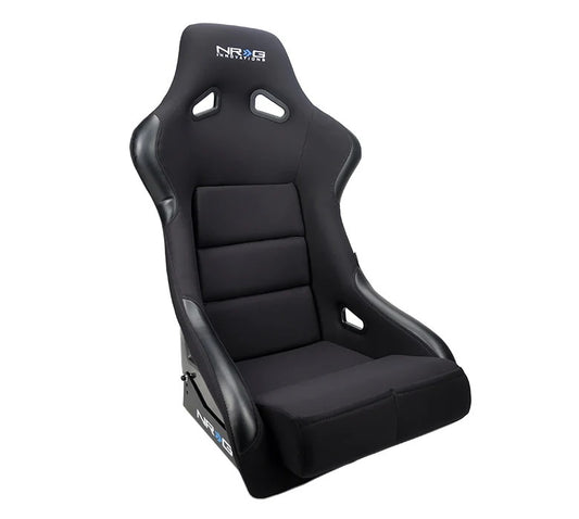 Seat FRP Large Black Cloth Race Bolsters