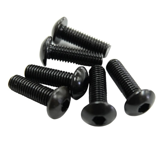 Screw Kit Steering Wheel Black FLAT