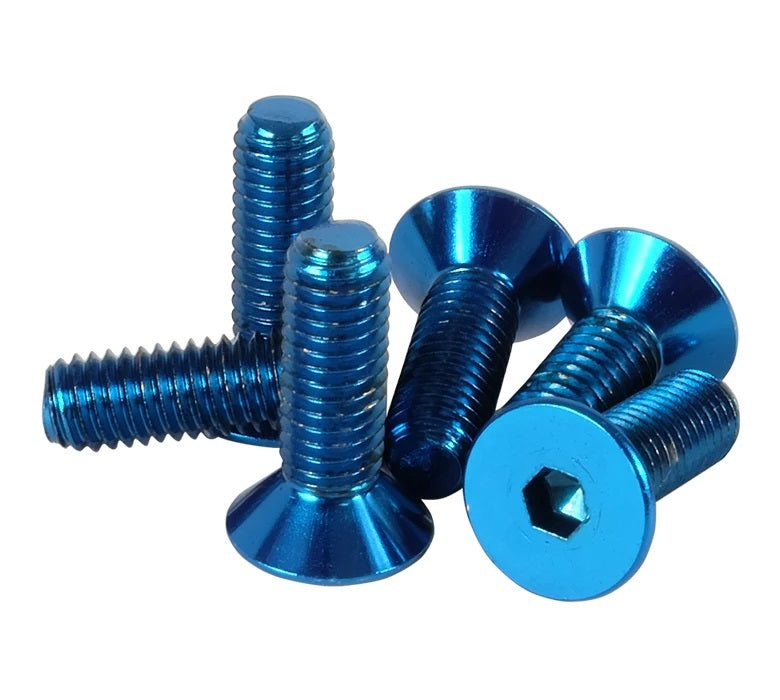 Screw Kit Steering Wheel Blue Conical