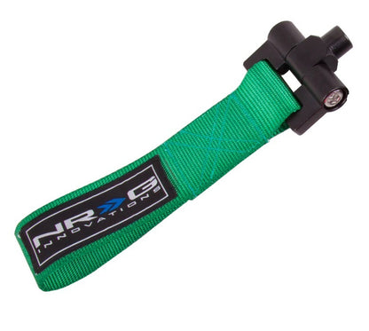 Tow Strap Track Green Subaru BRZ / FRS