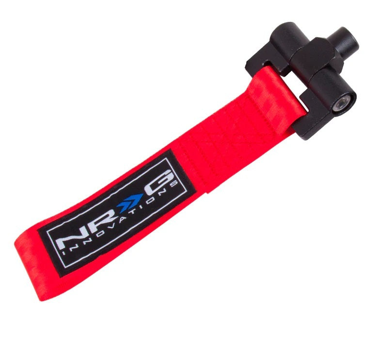 Tow Strap Track Red Subaru BRZ / FRS