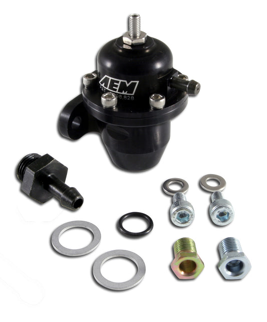 Adjustable Fuel Pressure Regulator Black