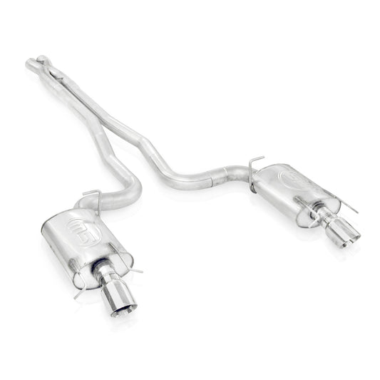 2009-15 Cadillac CTS-V Stainless Works Wagon Catback Dual Turbo Chambered Mufflers Performance Connect