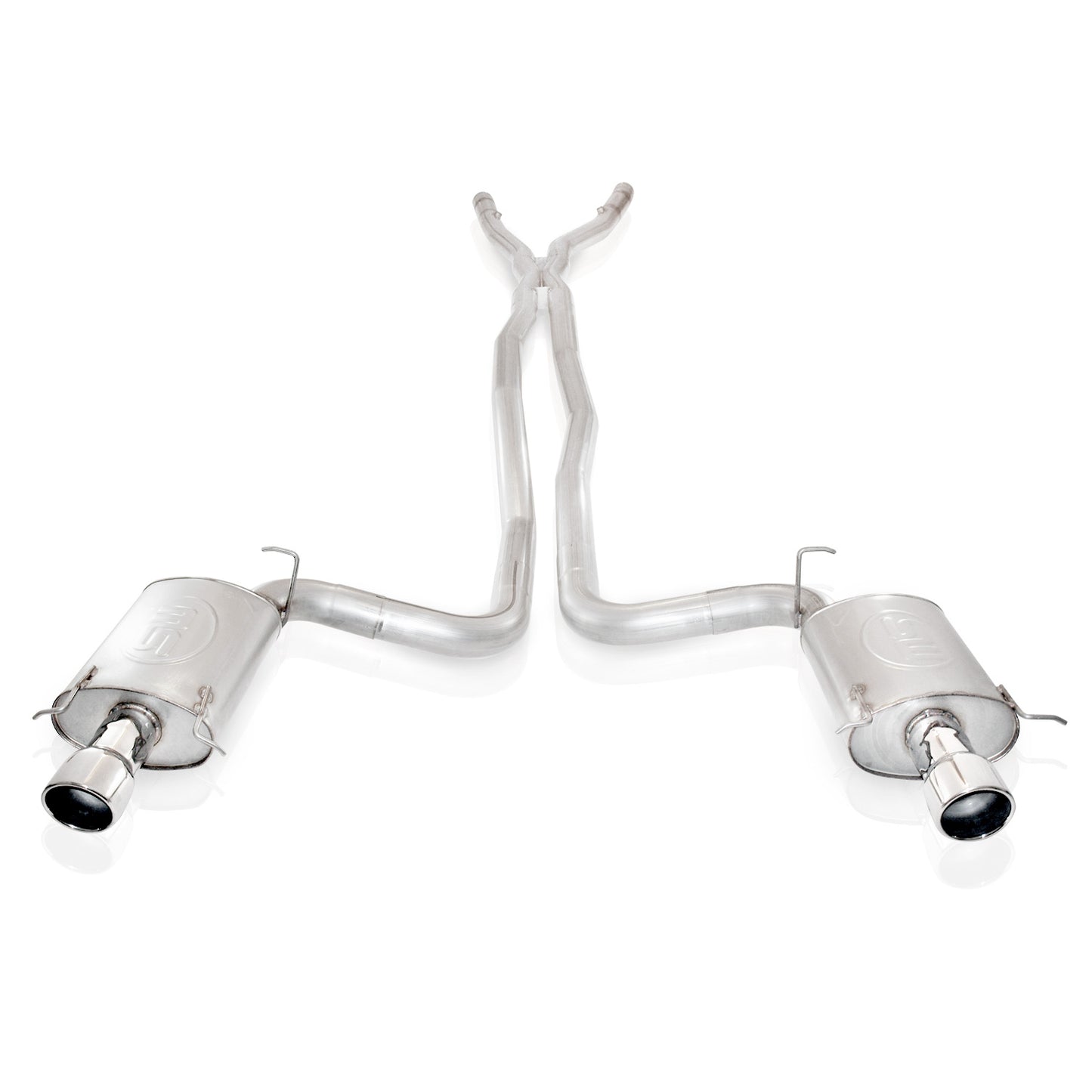 2004-07 Cadillac CTSV Stainless Works Catted Leads Dual Exhaust X-Pipe Performance Connect