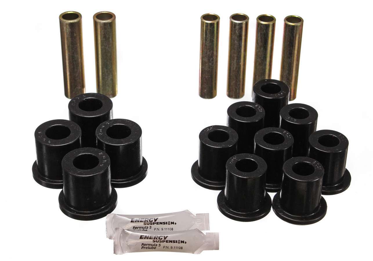 Ford Complete Spring & Shackle Set Black