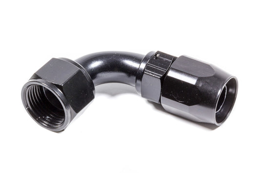 #16 x 90 Power Flow Hose End Black