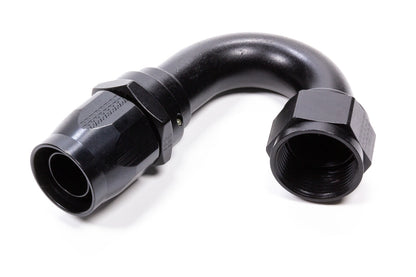 Hose Fitting #16 150 Deg Black