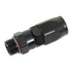 10an Hose to 10An Male ORB fitting - Black