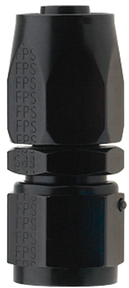 Hose Fitting #8 Straight Pro-Flow Black