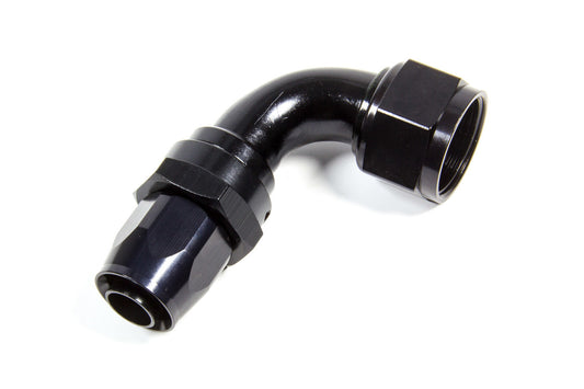 Hose Fitting #16 90 Deg. to #12 Hose Black