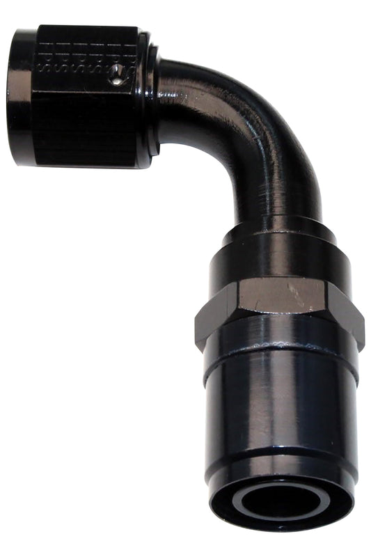 #16 Race-Rite Crimp-On Hose End 90-Degree