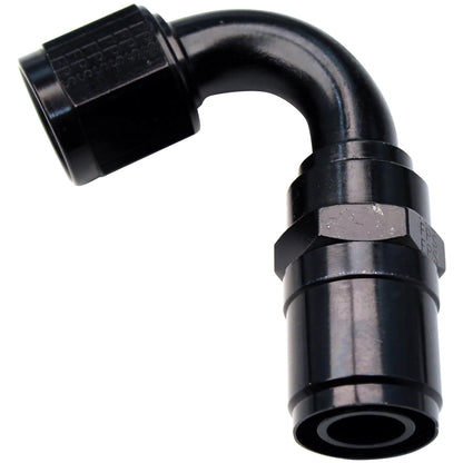 #6 Race-Rite Crimp-On Hose End 120-Degree