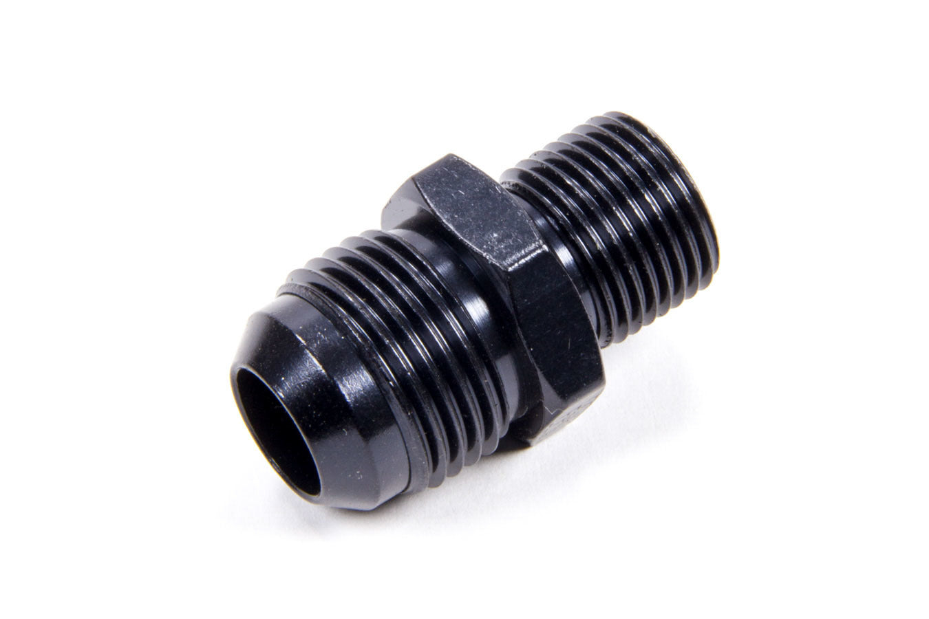 Straight Adapter Fitting #10 x 18mm x 1.50 Black