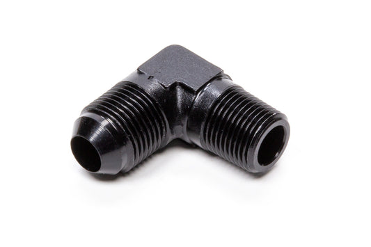 90 Deg Adapter Fitting #8 x 1/4 MPT Black