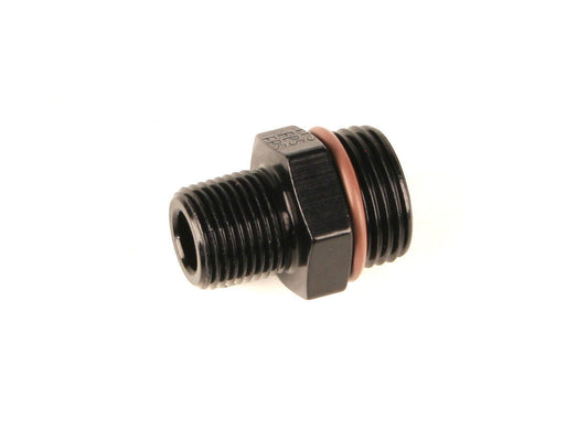 #10 ORB x 3/8 MPT Adapter Fitting Black