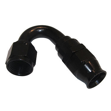 Hose Fitting #12 150 Deg PTFE Black