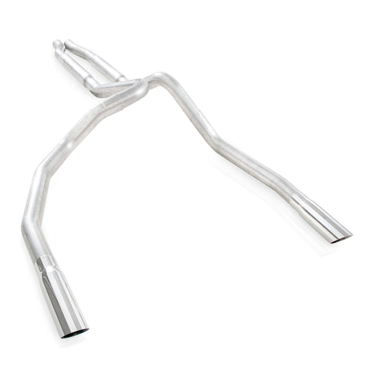 2011-14 Ford F-150 5.0L Stainless Works Catback Smooth Tube Mufflers Under/Bumper Performance Connect