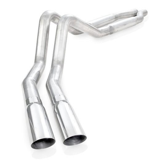 2011-14 Ford F-150 5.0L Stainless Works Catback Dual Smooth Tube Mufflers Performance Connect