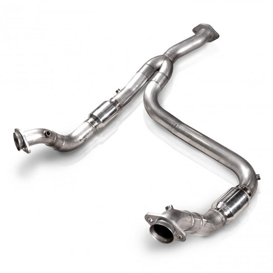 2011-14 Ford F-150 Ecoboost 3.5L Stainless Works Catted Downpipe Factory Connect