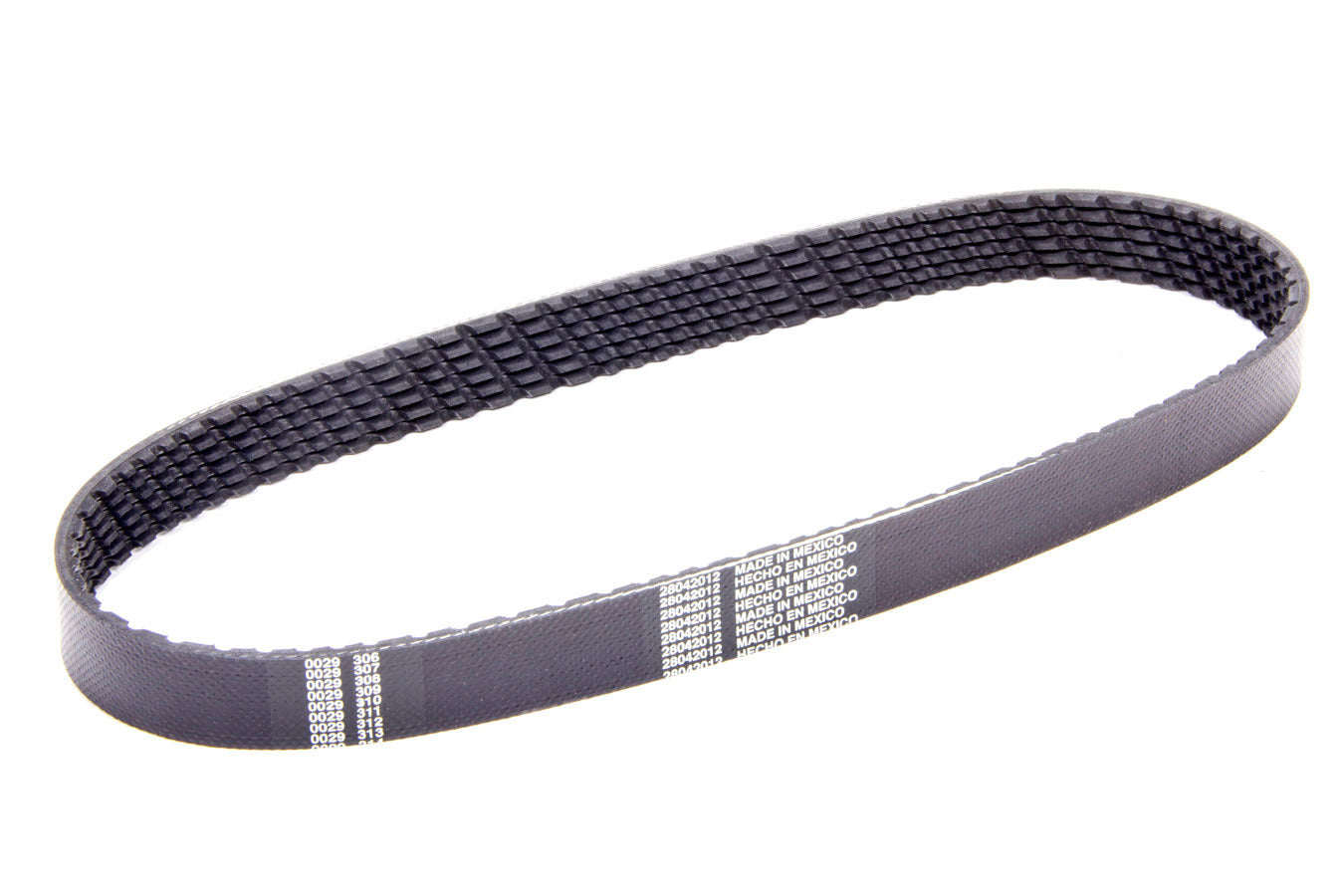 6-Rib Serp. Belt 34.0in